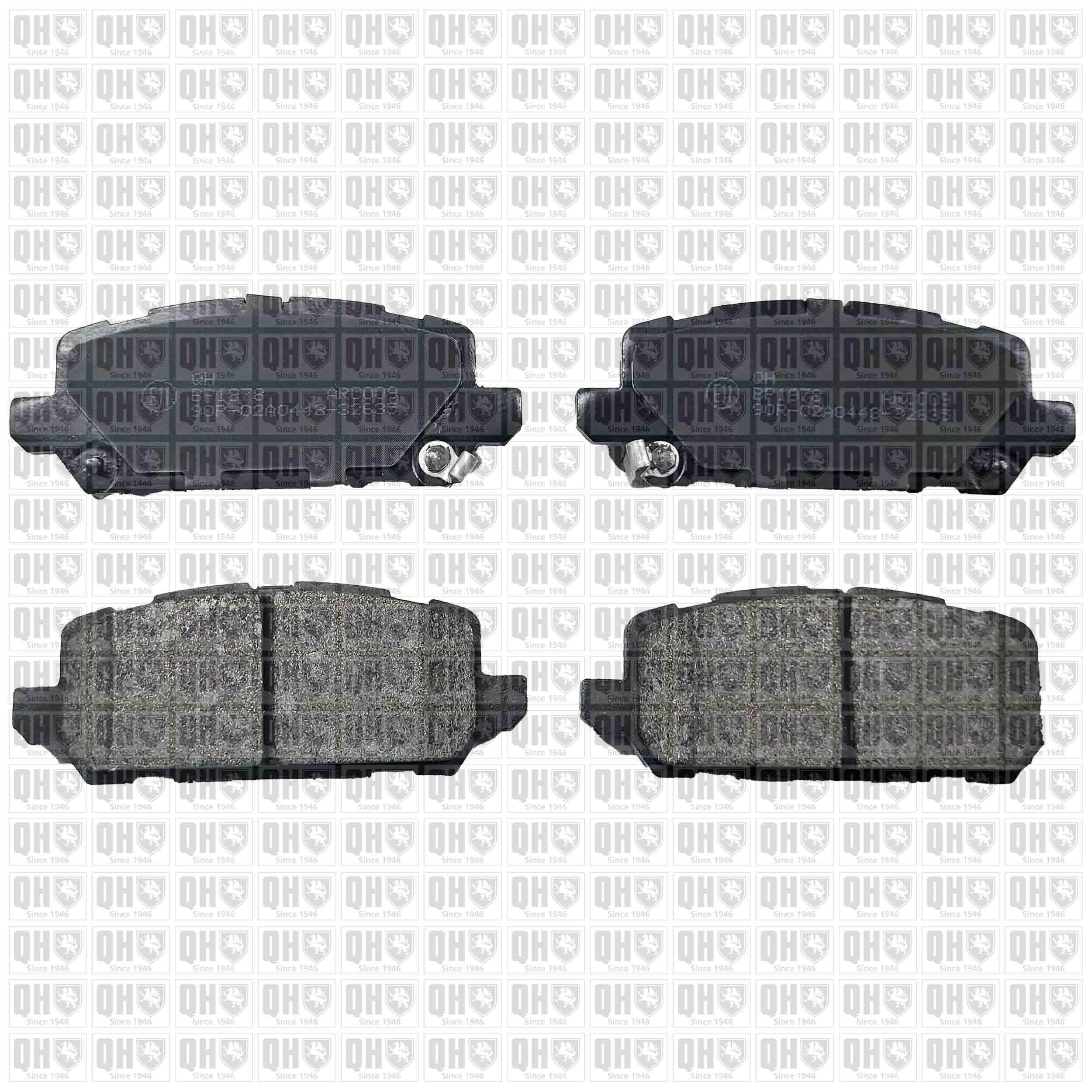 QUINTON HAZELL Brake pad set BP1978 Honda FR-V QUINTON HAZELL brake pads BP1978