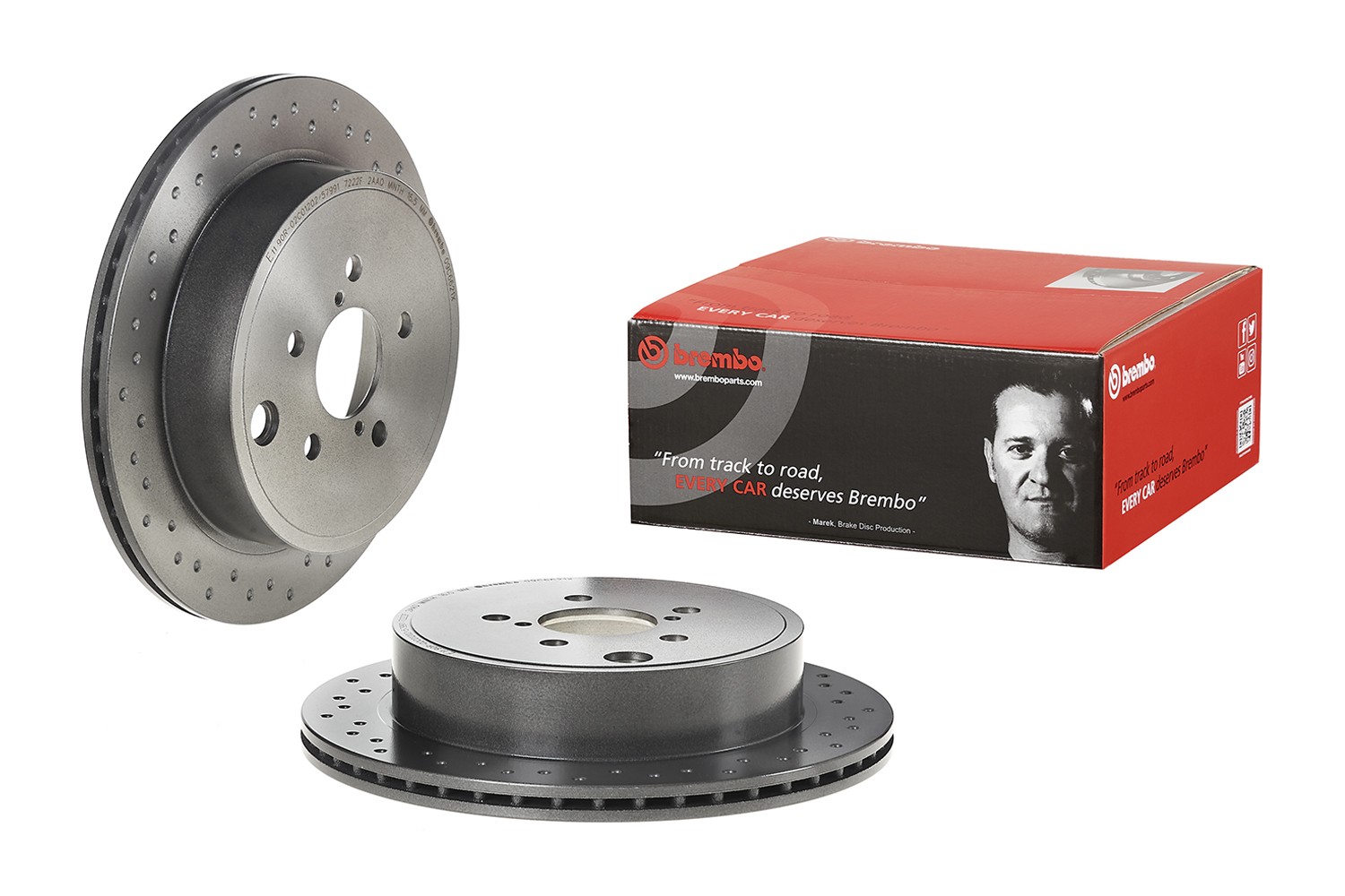 BREMBO Piduriketas 09.C662.1X 09.C662.1X Sport pidurikettad BREMBO SUBARU FORESTER