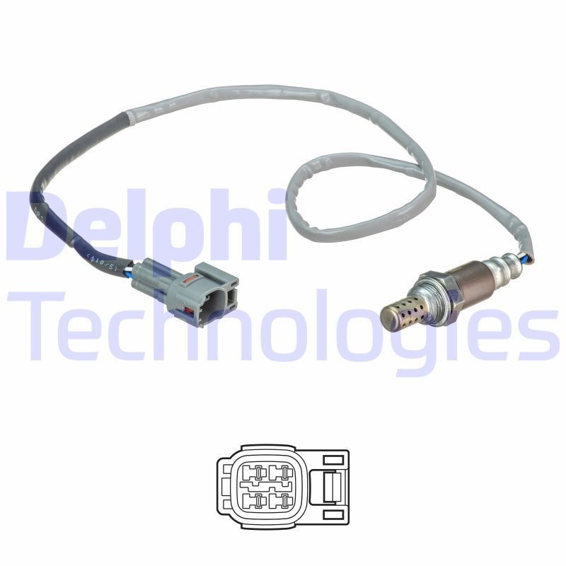 DELPHI Lambdasonde ES21233-12B1 ES21233-12B1 NOx-Sensor SUZUKI CARRY Kasten DELPHI kaufen