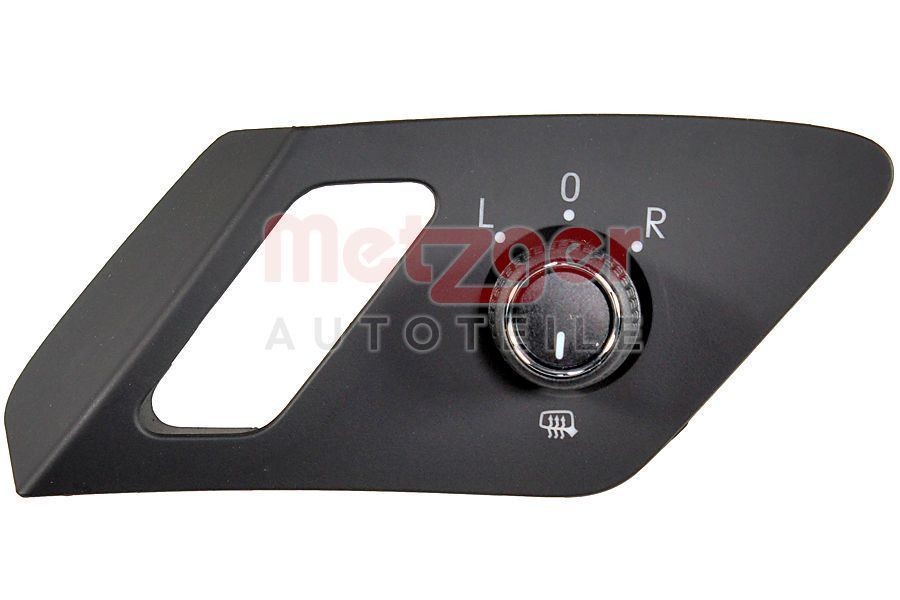 METZGER Commande, ajustage du miroir 09161015 Bouton de commande de rétroviseur METZGER CLIO 09161015 pas cher
