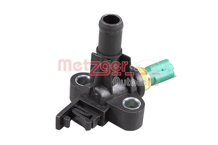 METZGER Kühlmittelflansch 4010438 4010438 Wasserflansch FIAT DOBLO METZGER kaufen