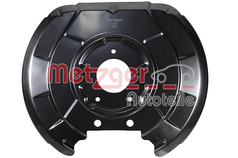 Plekk, piduriketas METZGER 6115511 METZGER 6115511: Plekk piduriketas Volkswagen KAEFER 2002