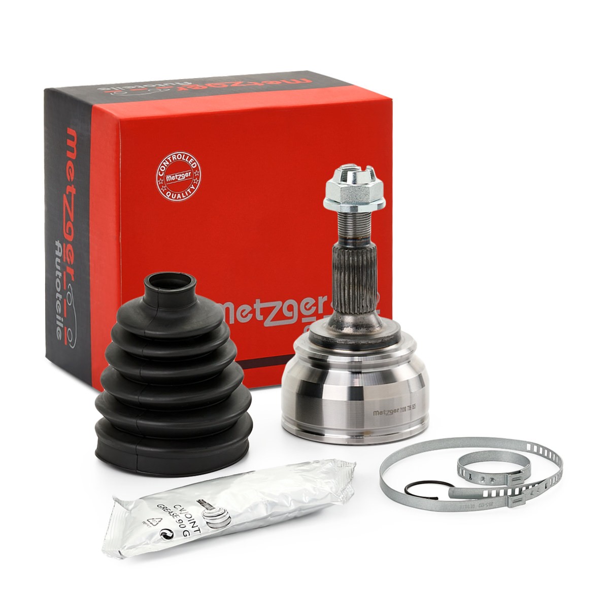 METZGER Homokineet reparatie set, aandrijfas 7110180 Citroën NEMO Homokineet METZGER 7110180