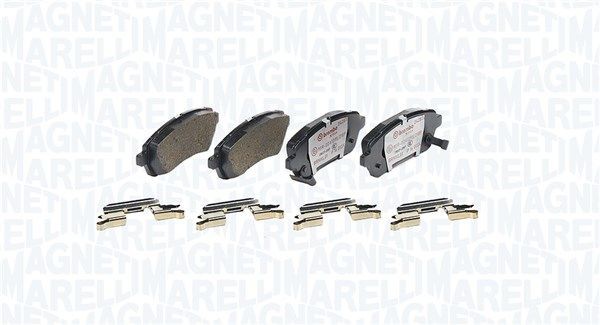 MAGNETI MARELLI Bremseklosser 363700516013 363700516013 MAGNETI MARELLI Sportsbremseklosser Suzuki billige