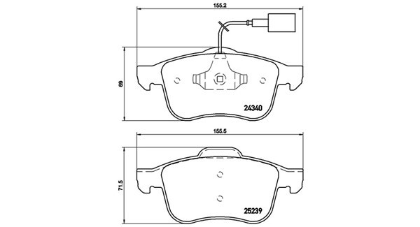 MAGNETI MARELLI Bremžu kluči 363700523132 363700523132 Sporta bremžu kluči MAGNETI MARELLI ALFA ROMEO 147