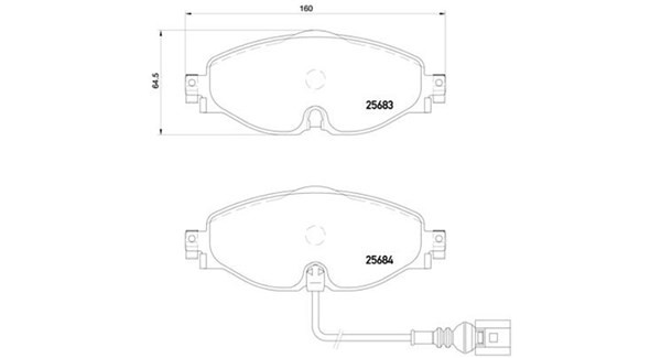 MAGNETI MARELLI Piduriklotsid 363700585126 363700585126 MAGNETI MARELLI Sport piduriklotsid Seat odav