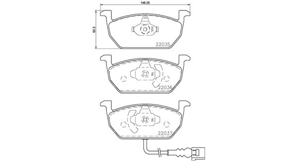 MAGNETI MARELLI Piduriklotsid 363700585137 363700585137 MAGNETI MARELLI Sport piduriklotsid Skoda odav