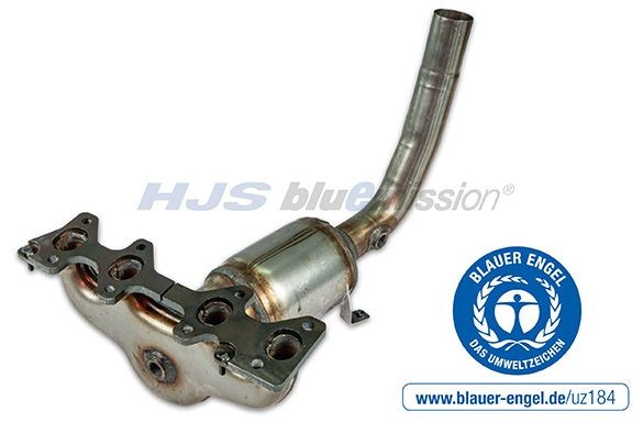 HJS Katalüsaator 96 15 5076 HJS 96155076 Katalüsaator Fiat 124 Sport Spider hind