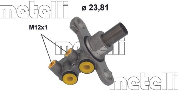 METELLI Jarrupääsylinteri 05-1228 05-1228 METELLI Jarrupääsylinteri VAUXHALL CORSA