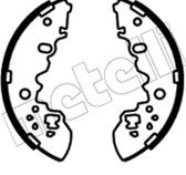 METELLI Bremžu loku komplekts 53-0696 53-0696 Bremžu loku METELLI MAZDA TRIBUTE