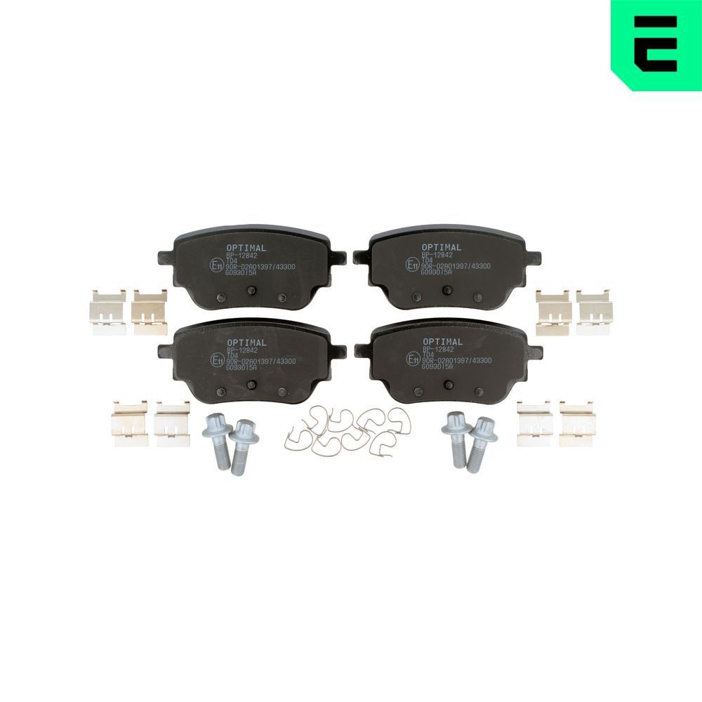 OPTIMAL Bremseklosser BP-12842 Sportsbremseklosser OPTIMAL Mercedes-Benz GL BP-12842