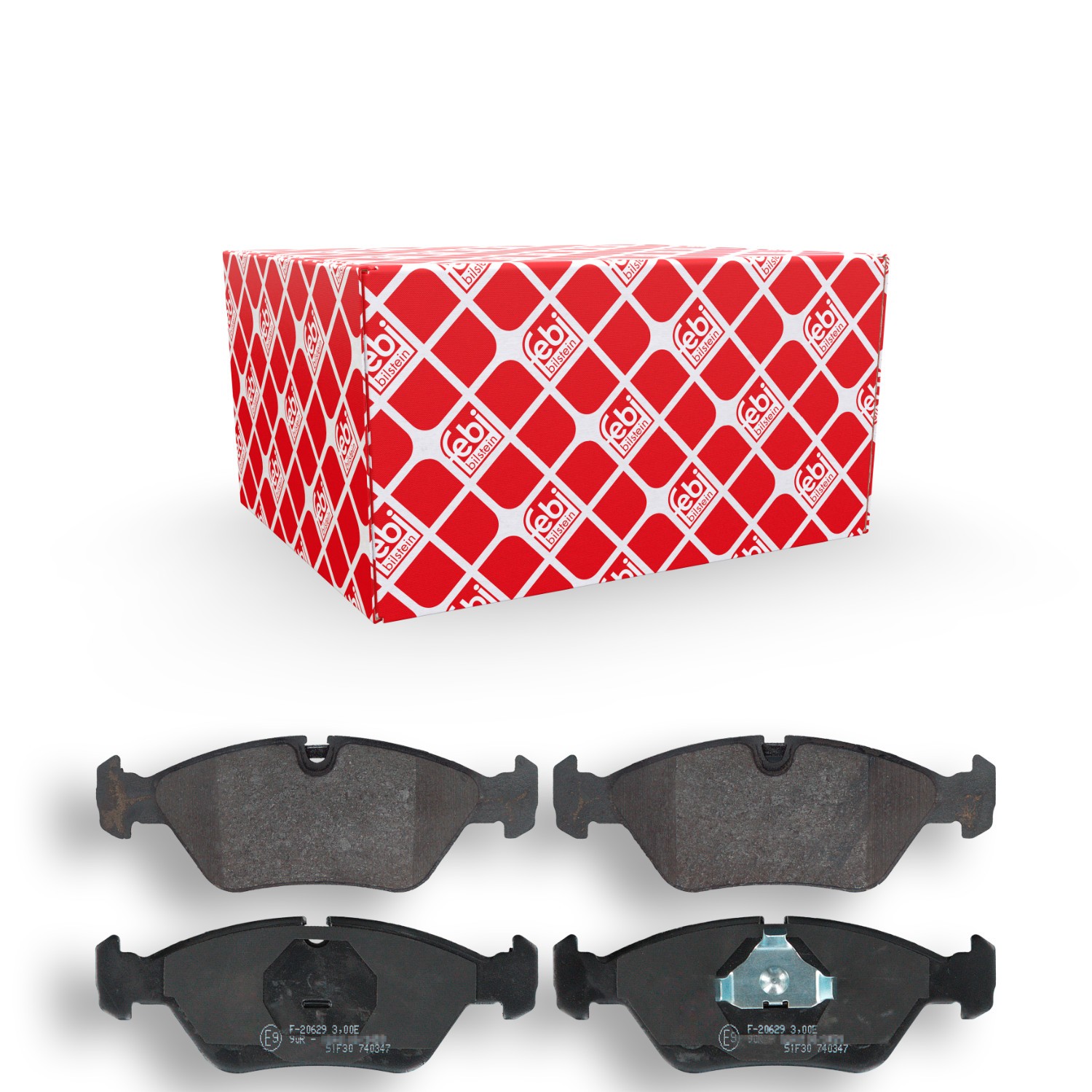 FEBI BILSTEIN Jarrupalat, levyjarru 16026 FEBI BILSTEIN 16026 Jarrupalat, levyjarru