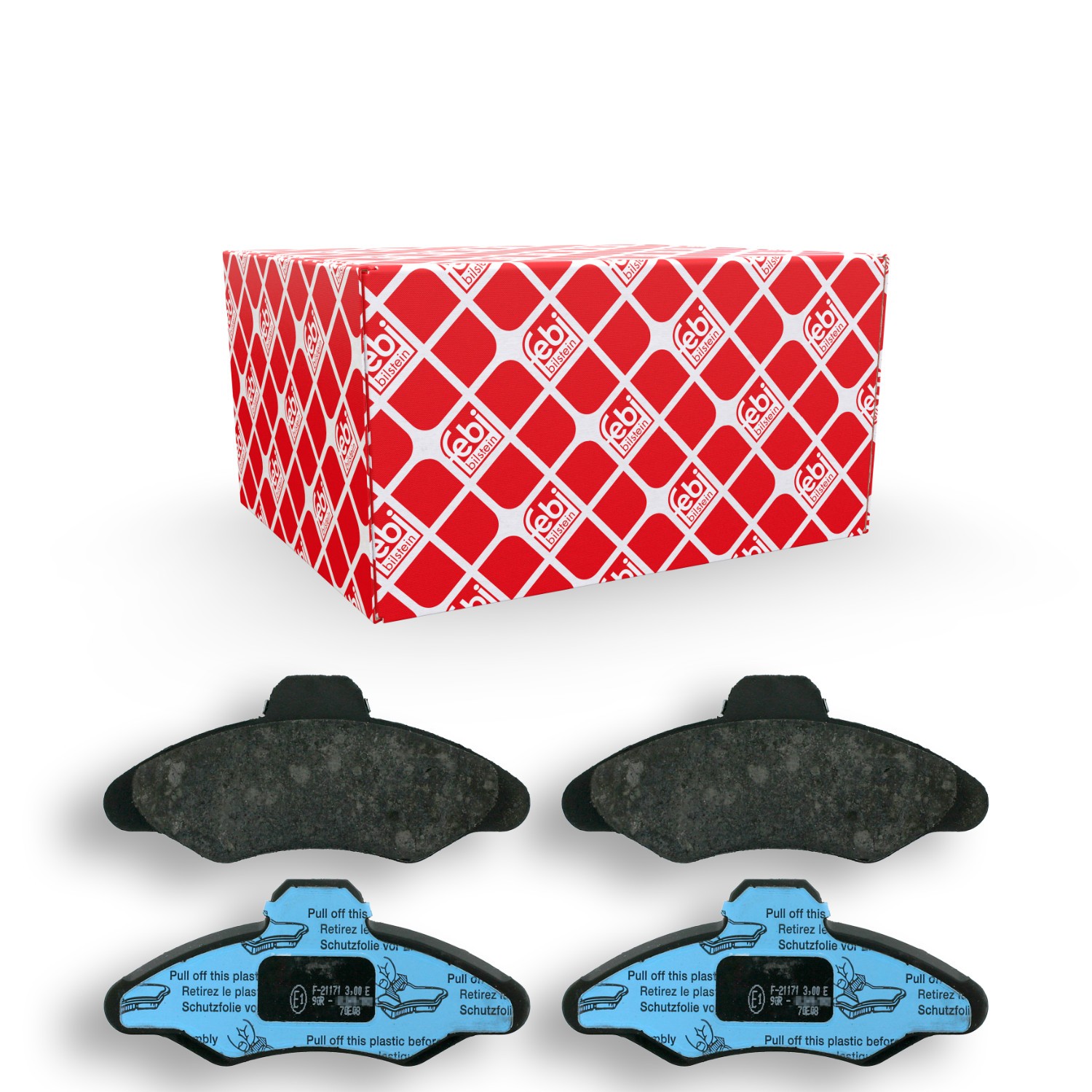 Bremseklodser FEBI BILSTEIN 16038 FEBI BILSTEIN 16038: Bremseklodser Ford ESCORT 2001