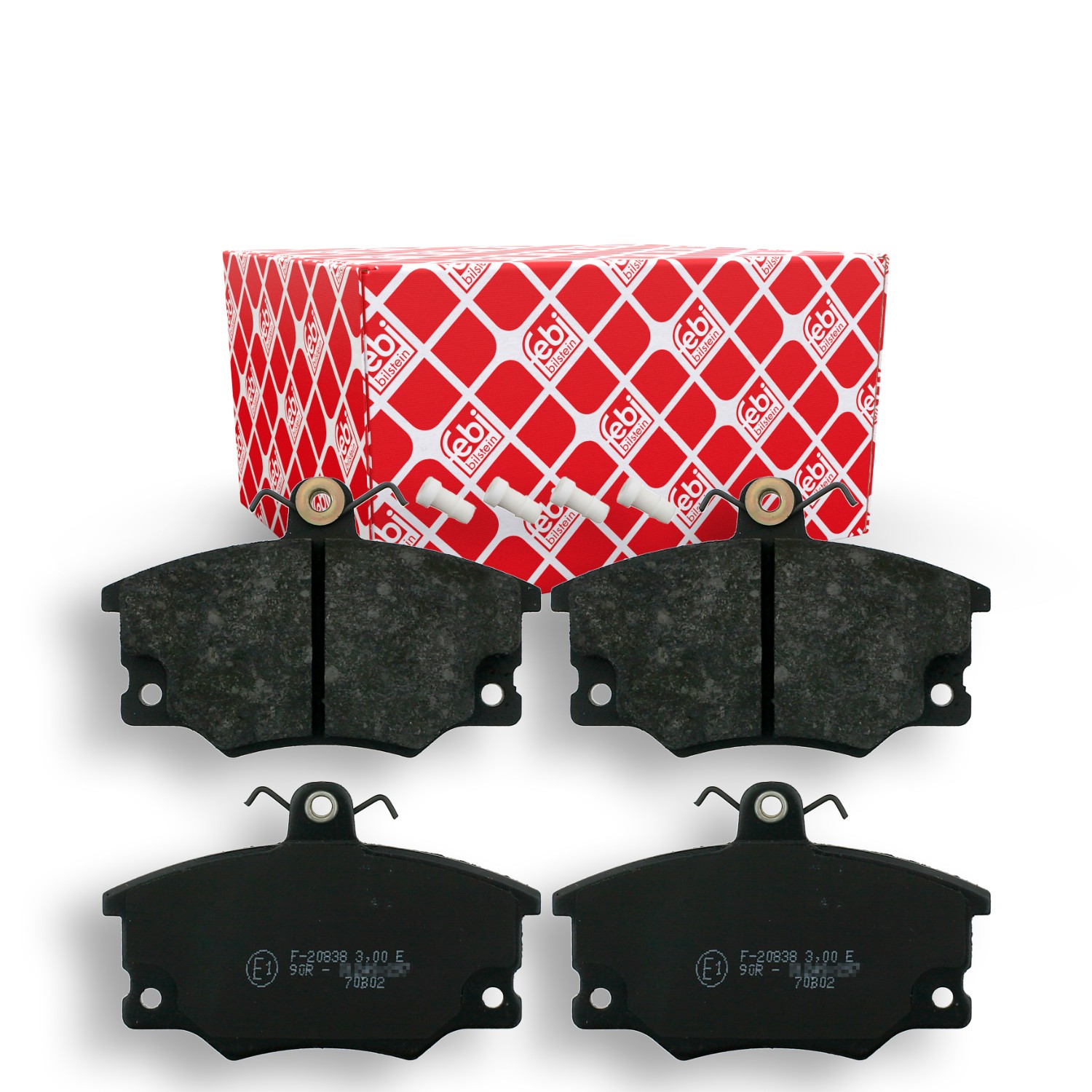 FEBI BILSTEIN Piduriklotsid 16079 FEBI BILSTEIN 16079 Piduriklots Fiat Seicento 187 hind