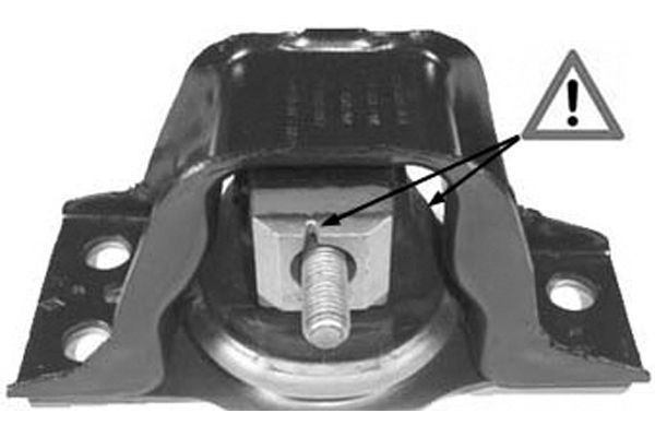 MAPCO Motorophæng 36274 36274 Motorophæng NISSAN 200 SX MAPCO