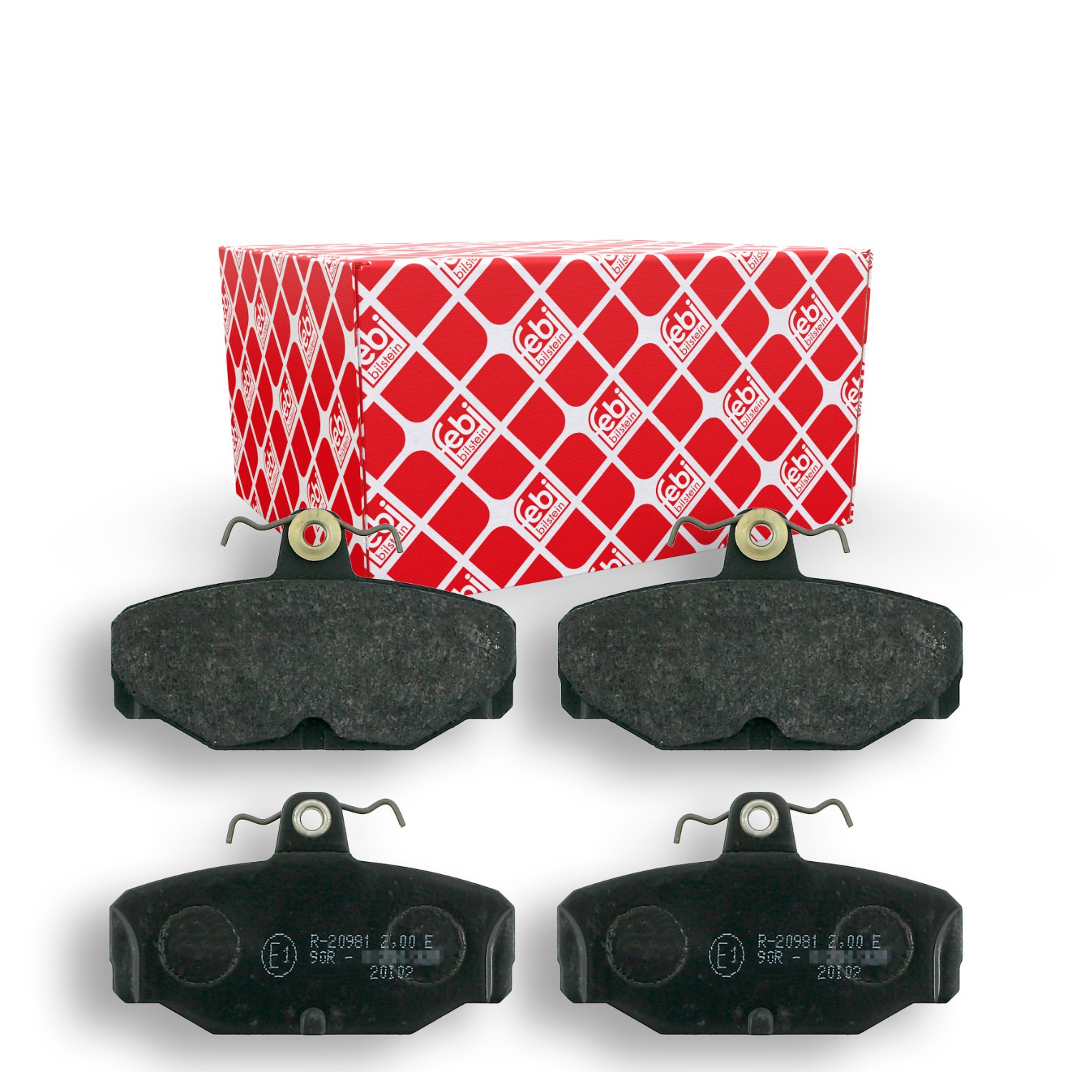 FEBI BILSTEIN Piduriklotsid 16169 Ford GAL, AAL, ABL Piduriklotsid 16169 FEBI BILSTEIN