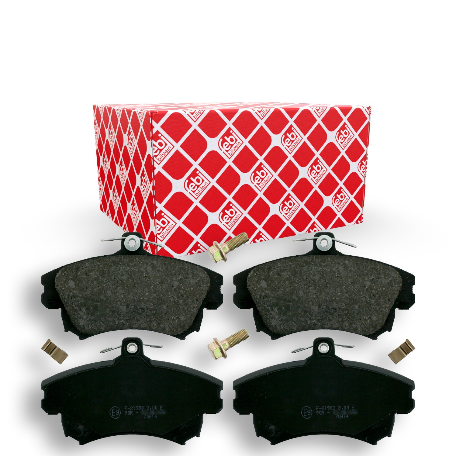 FEBI BILSTEIN Brake pad set 16214 16214 FEBI BILSTEIN racing brake pads for MITSUBISHI GALANT