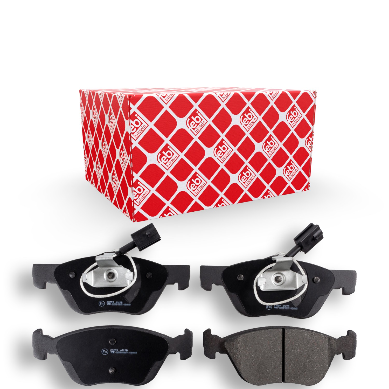 Pastilhas de travão FEBI BILSTEIN 16244 FEBI BILSTEIN 16244 Pastilhas dianteiras e traseiras Alfa Romeo 166 2006