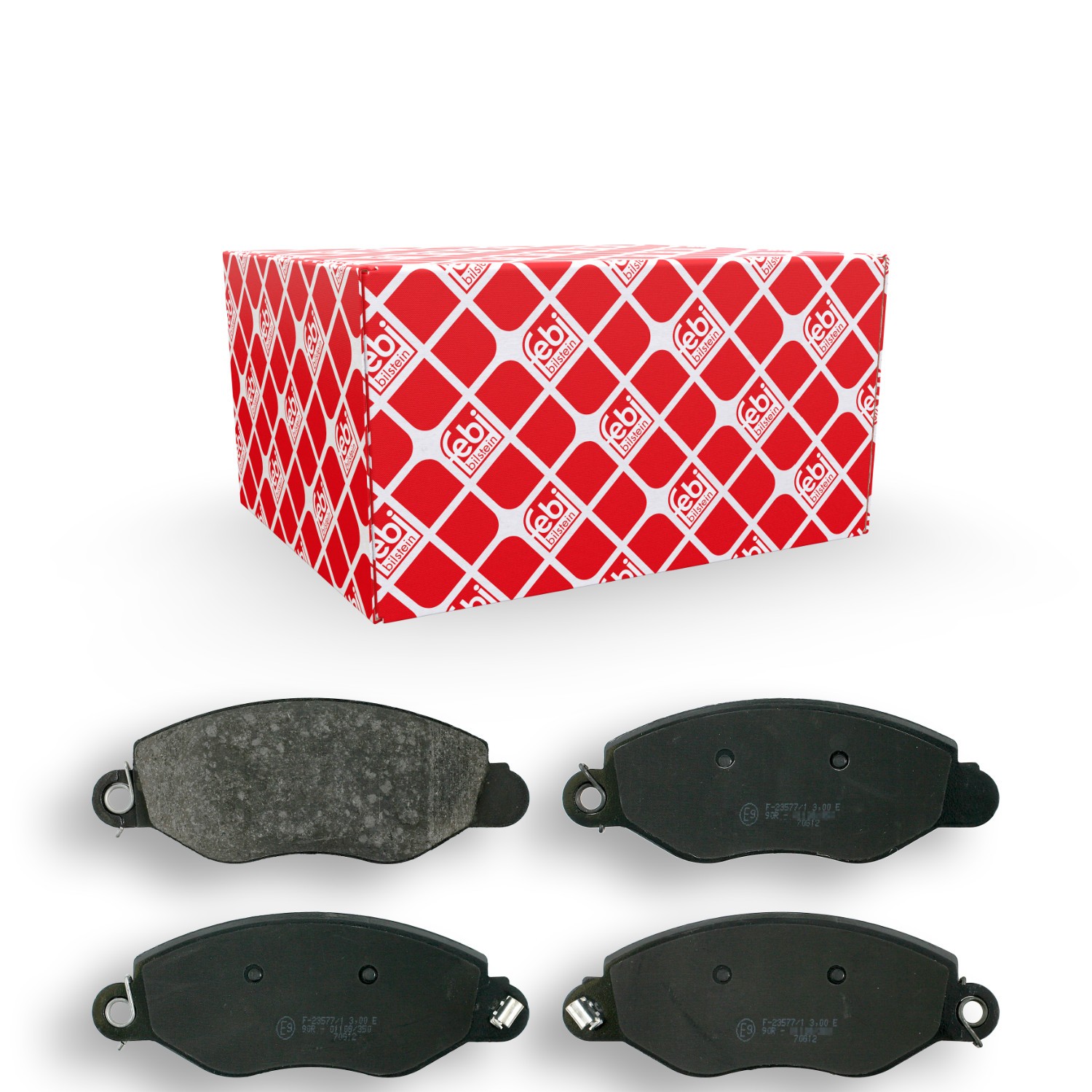 FEBI BILSTEIN Plaquettes de frein 16424 FEBI BILSTEIN 16424 Plaquettes de frein FORD Transit Mk5 Van (V184, V185) 2.4 TDE 115 CV 2005