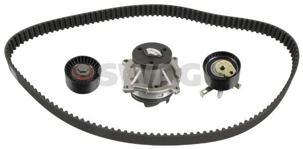 SWAG Kit de distribution + pompe à eau 33 10 1714 Pompe à eau + kit de courroie de distribution SWAG FOCUS 33 10 1714 pas cher