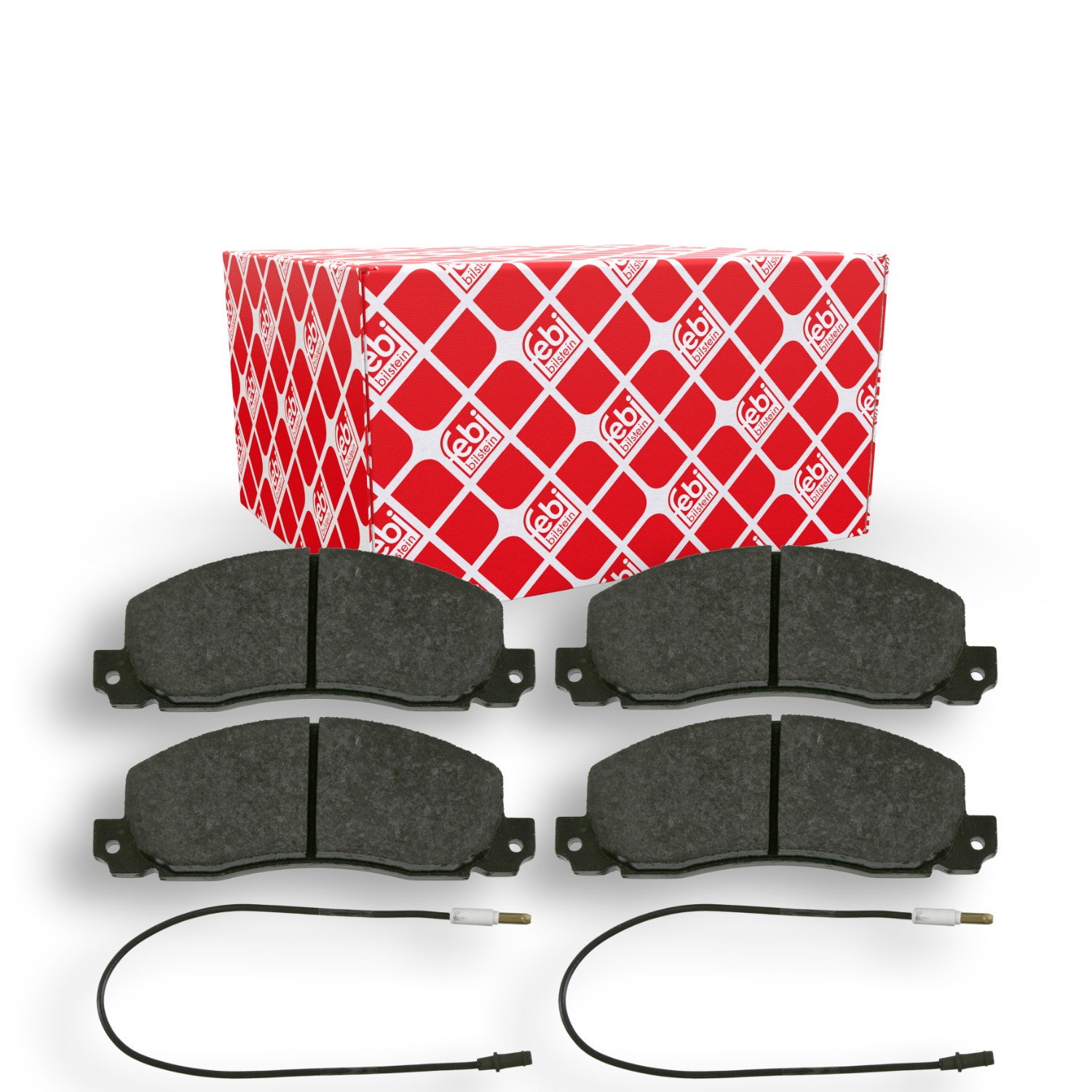 FEBI BILSTEIN Pastilhas de travão 16443 FEBI BILSTEIN 16443 Pastilhas de travão RENAULT Trafic I Camião de plataforma/Chassis (P6) 2.5 D 69 cv 1987
