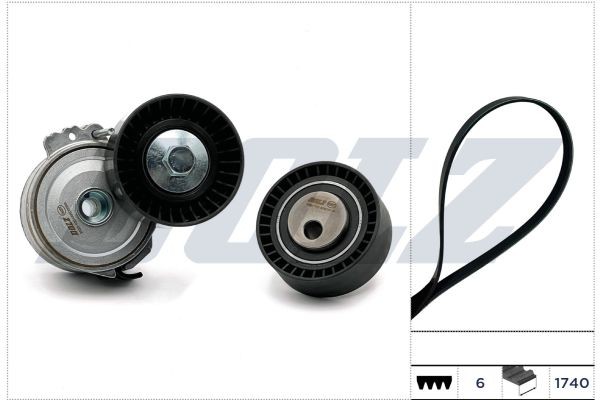 DOLZ Kit de distribution SKD209A Courroie moteur DOLZ C-CROSSER SKD209A pas cher