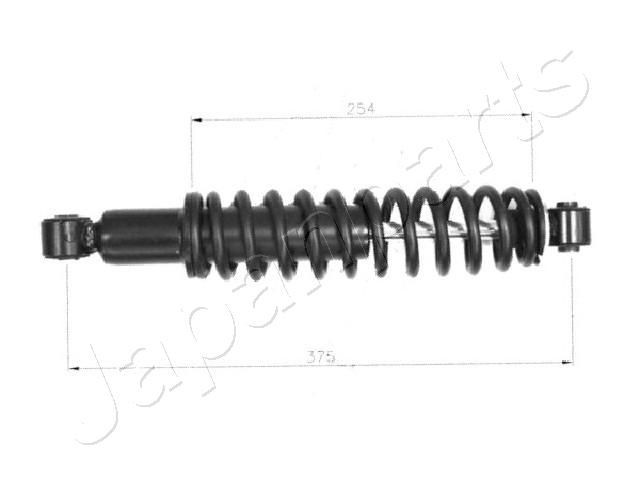 JAPANPARTS Ammortizzatore MM-MC020 Ammortizzatore JAPANPARTS MM-MC020 costo Ammortizzazione AIXAM D-Truck Camion pianale/Telaio