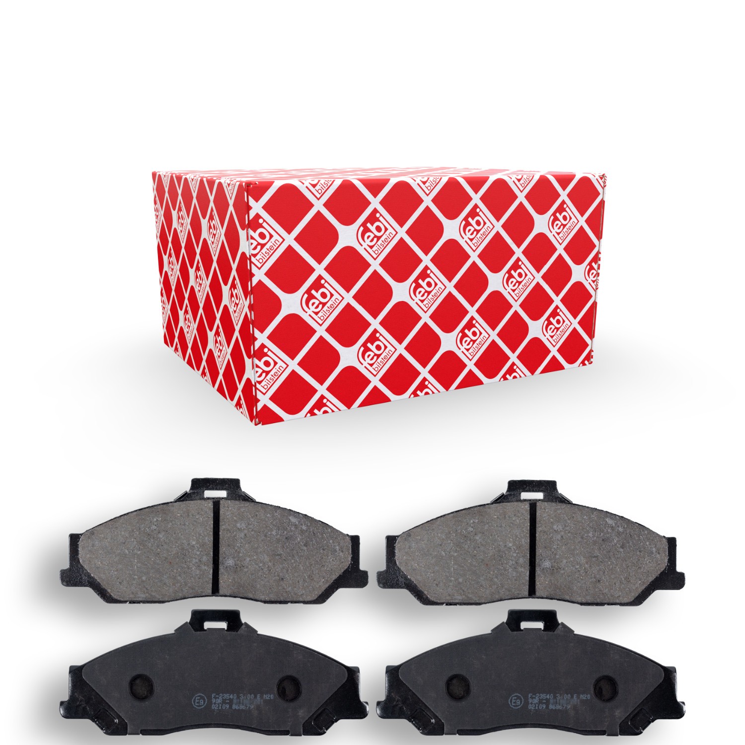 FEBI BILSTEIN Brake pad set 16520 FEBI BILSTEIN 16520 Brake pad set MAZDA B-Series Pickup (UN) 2.5 D 78 hp 2000