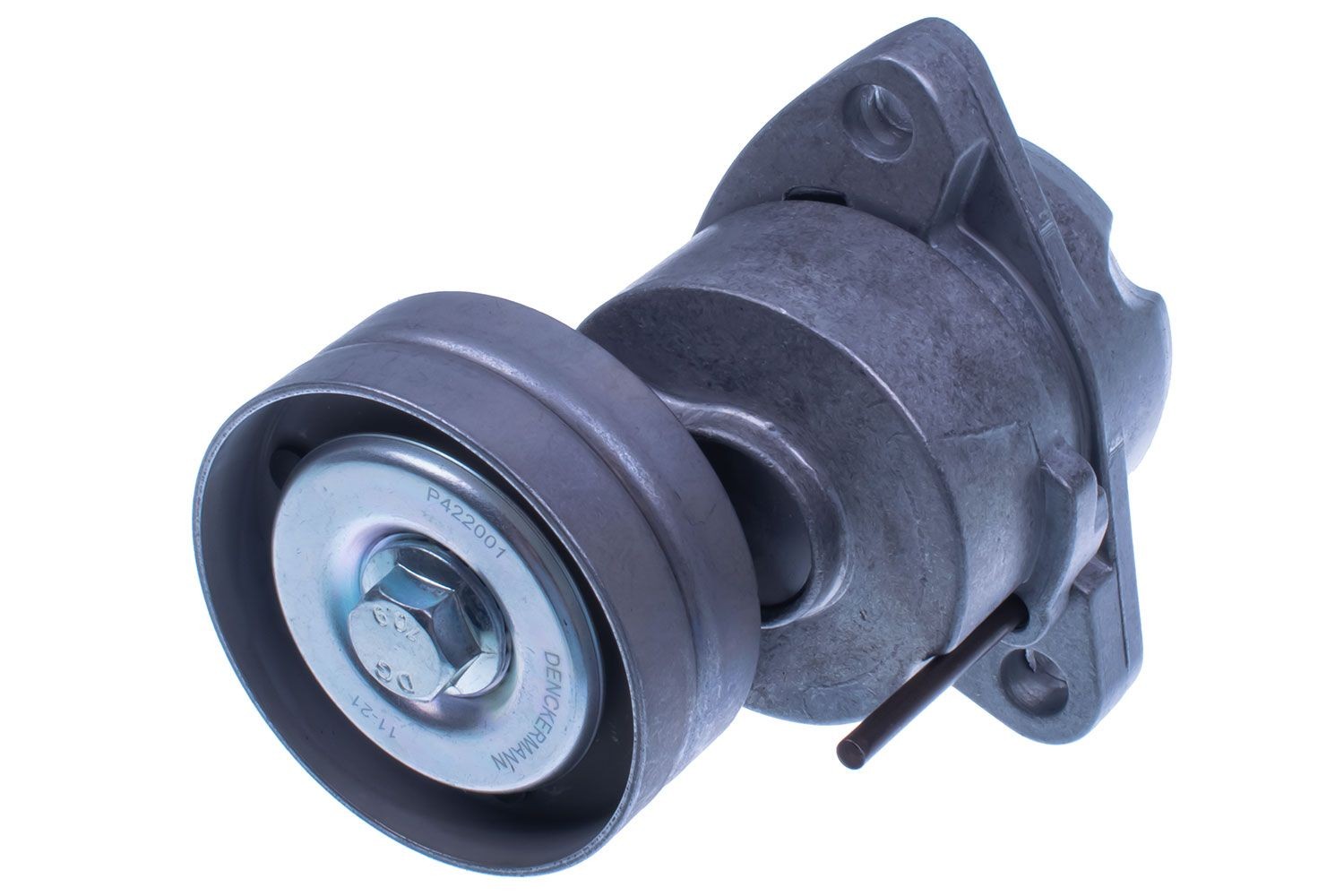 DENCKERMANN Tensor de correia, correia trapezoidal estriada P422001 DENCKERMANN P422001 Esticador da correia do alternador Nubira Sedan (J150) baratos