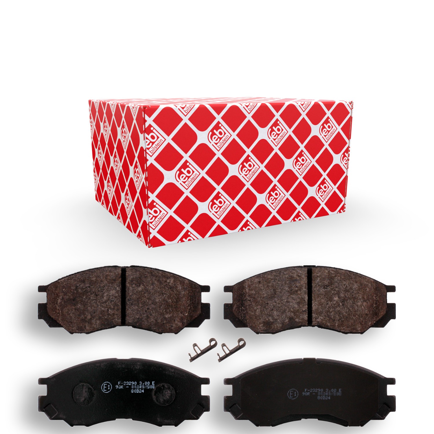 FEBI BILSTEIN Bromsbelägg 16645 FEBI BILSTEIN 16645 Bromsbelägg MITSUBISHI L300 / Delica III Skåpbil (P0_V, P1_V, P_2V) 2.5 D (P05V, P05W, P15V) 69 hk 1993