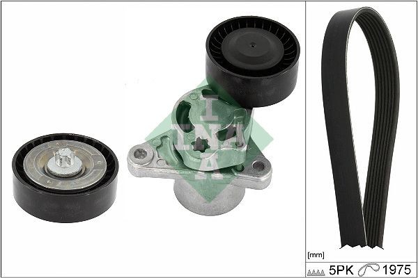 Σετ ιμάντων poly-V INA 529 0545 10 INA 529 0545 10 Κιτ ιμάντα κίνησης MERCEDES-BENZ S-class 2019