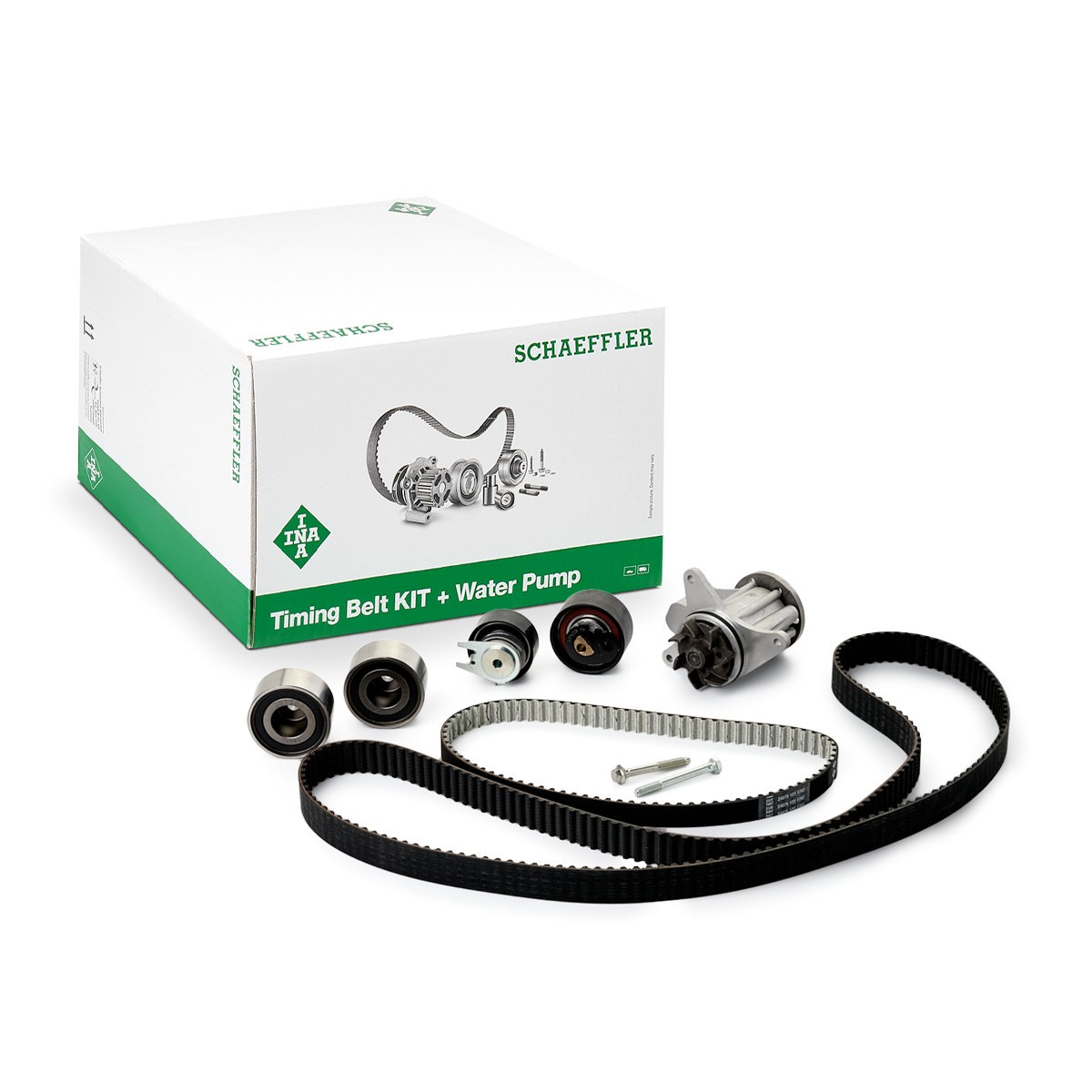 Bomba de água + kit de correia dentada INA 530 0764 31 INA 530 0764 31 Bomba de água + kit de distribuição LAND ROVER RANGE ROVER 1999