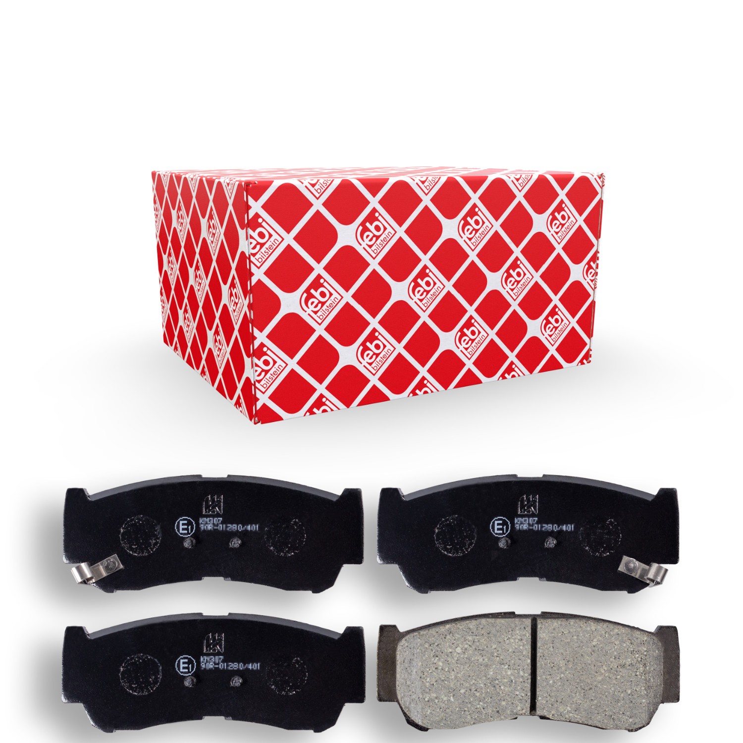 FEBI BILSTEIN Brzdové doštičky/platničky 16668 FEBI BILSTEIN 16668 Brzdové doštičky/platničky HYUNDAI H-1 MPV (A1) 2.5 TD 85 KS 2000