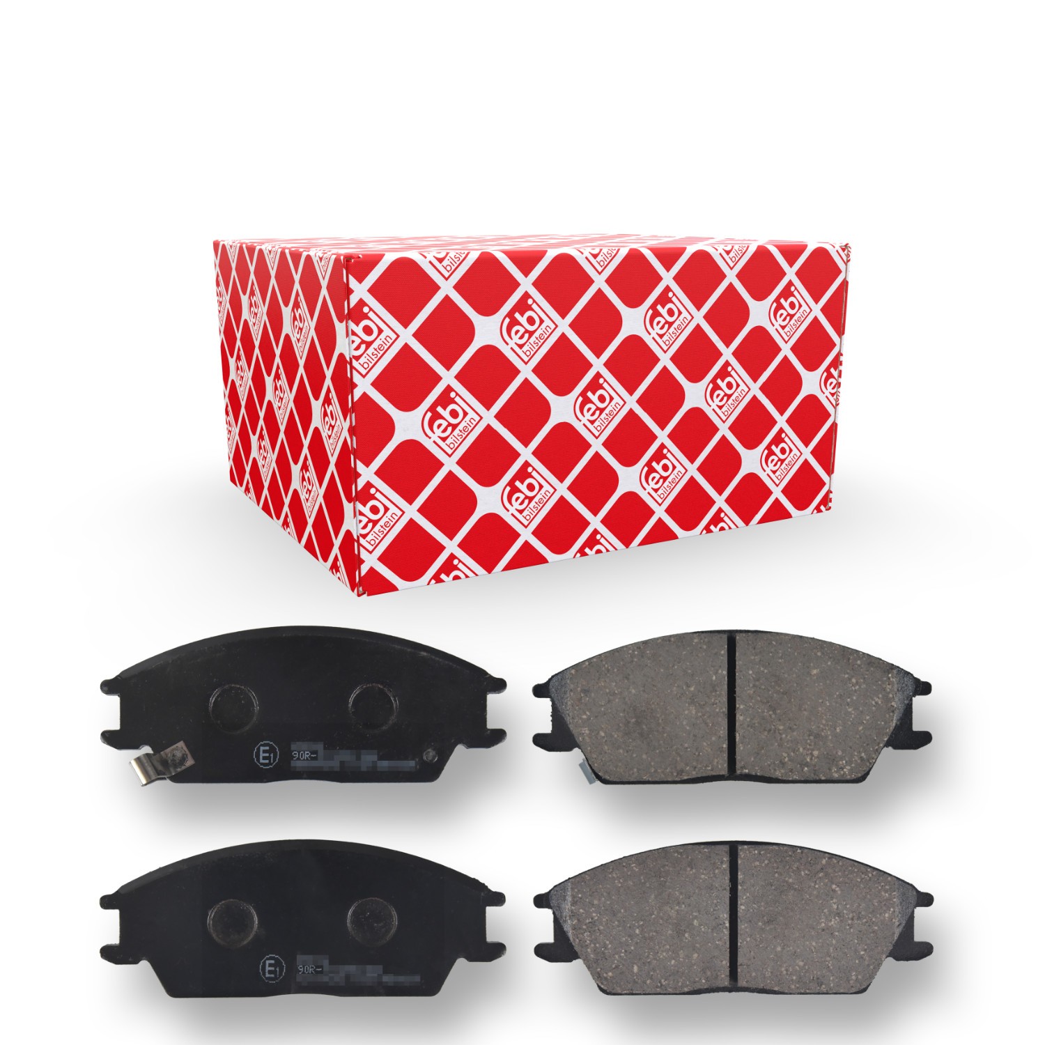 FEBI BILSTEIN Brake pad set 16683 FEBI BILSTEIN 16683 Brake pad set HYUNDAI Accent II Saloon (LC) 1.5 99 hp 1999