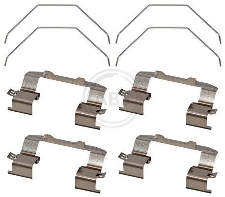 A.B.S. Monteringssett, bremseklosser 1921Q A.B.S. 1921Q Tibehørsett, skivebremse belegg Hyundai i30 PDE pris