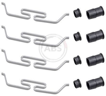 A.B.S. Accessory Kit, disc brake pads 1990Q A.B.S. 1990Q Range Rover Evoque L538 brake pad fitting kit replacement