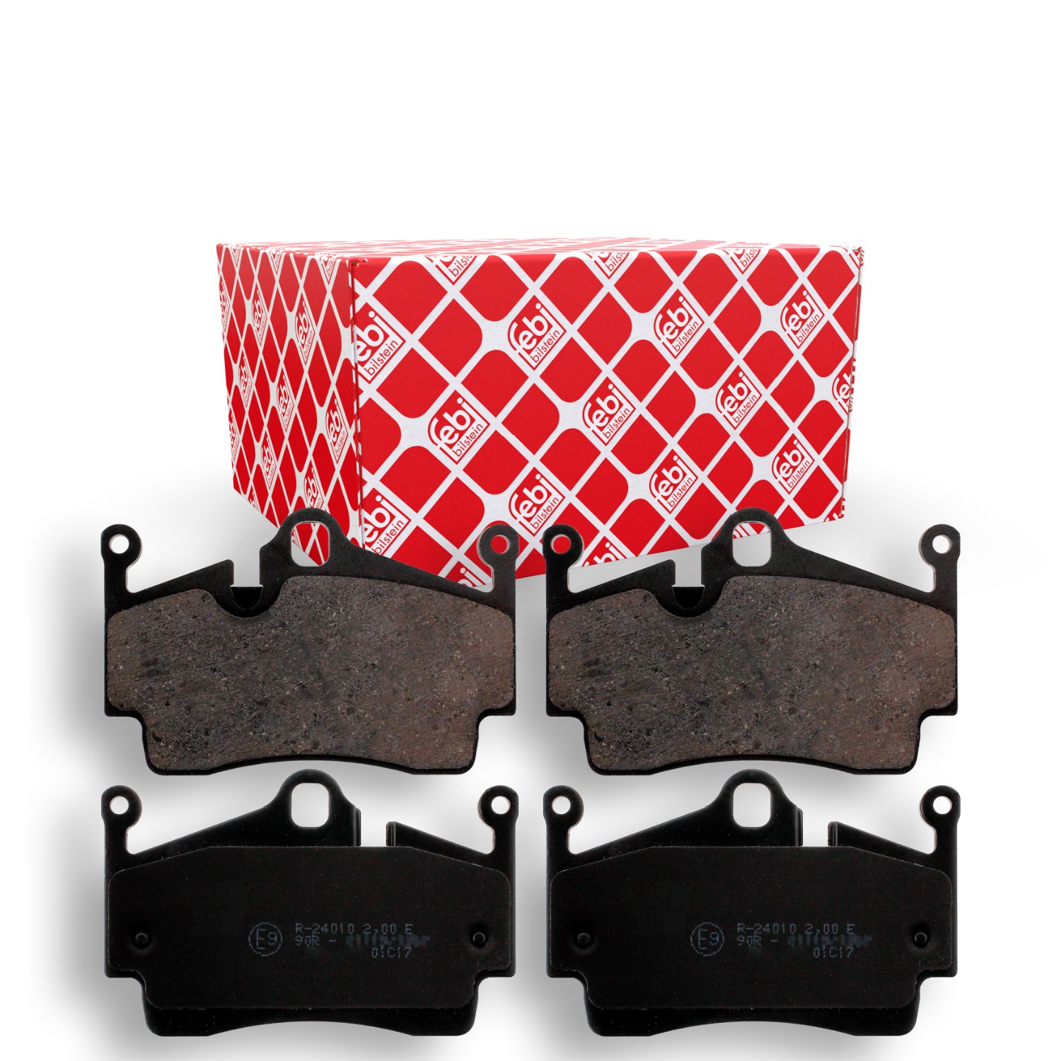 FEBI BILSTEIN Τακάκια φρένων 16758 FEBI BILSTEIN Αγωνιστικά τακάκια PORSCHE 16758