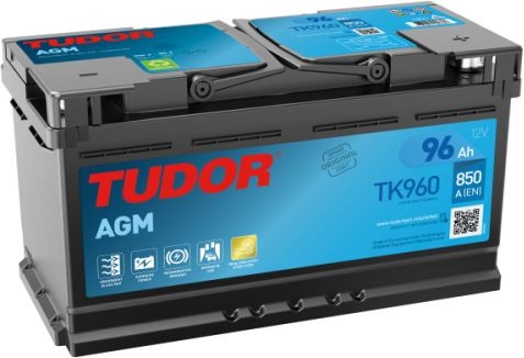 TUDOR Käynnistysakku TK960 TUDOR TK960 BMW i4 Auton akku halvat