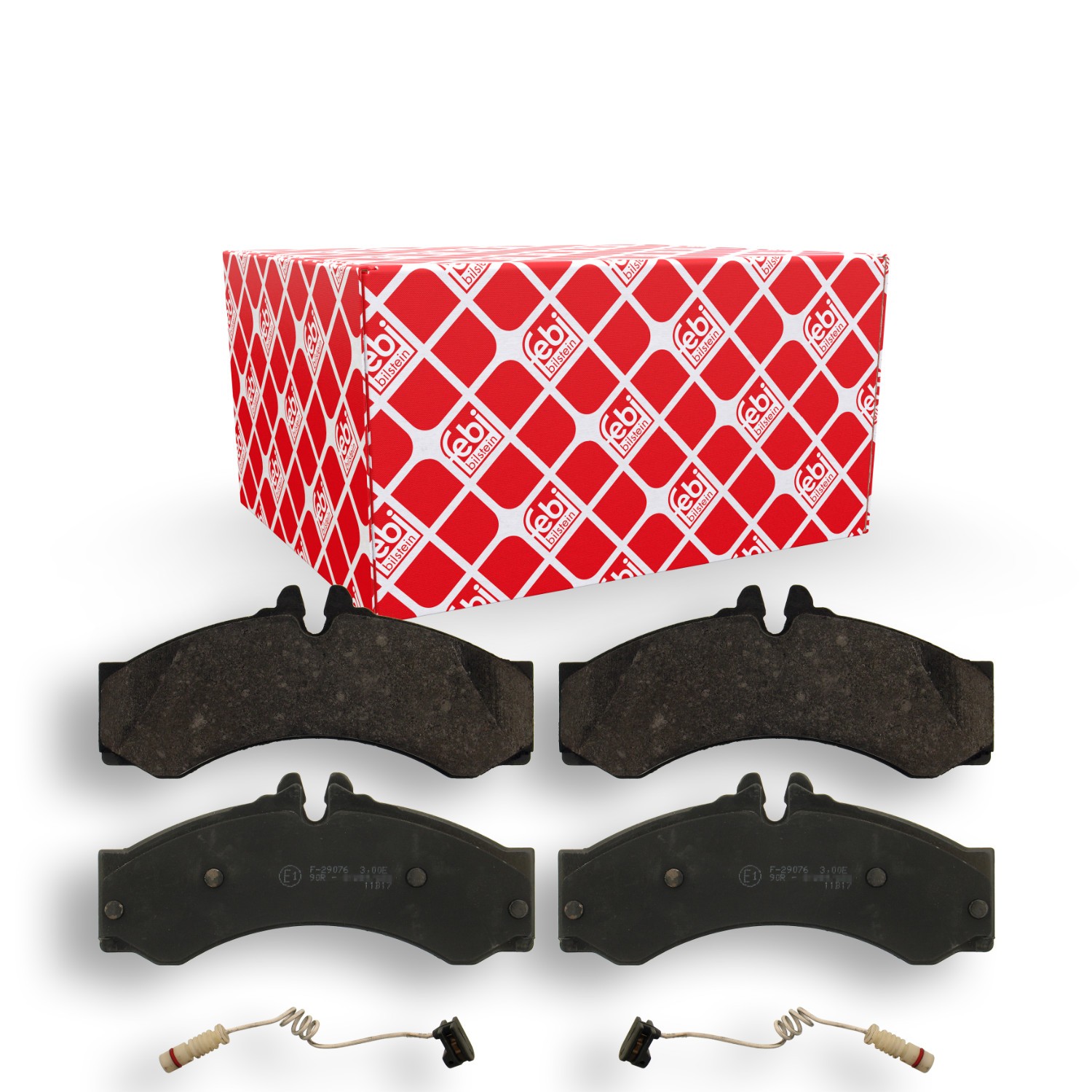 FEBI BILSTEIN Jarrupalat, levyjarru 16811 FEBI BILSTEIN Etujarrupalat DODGE 16811