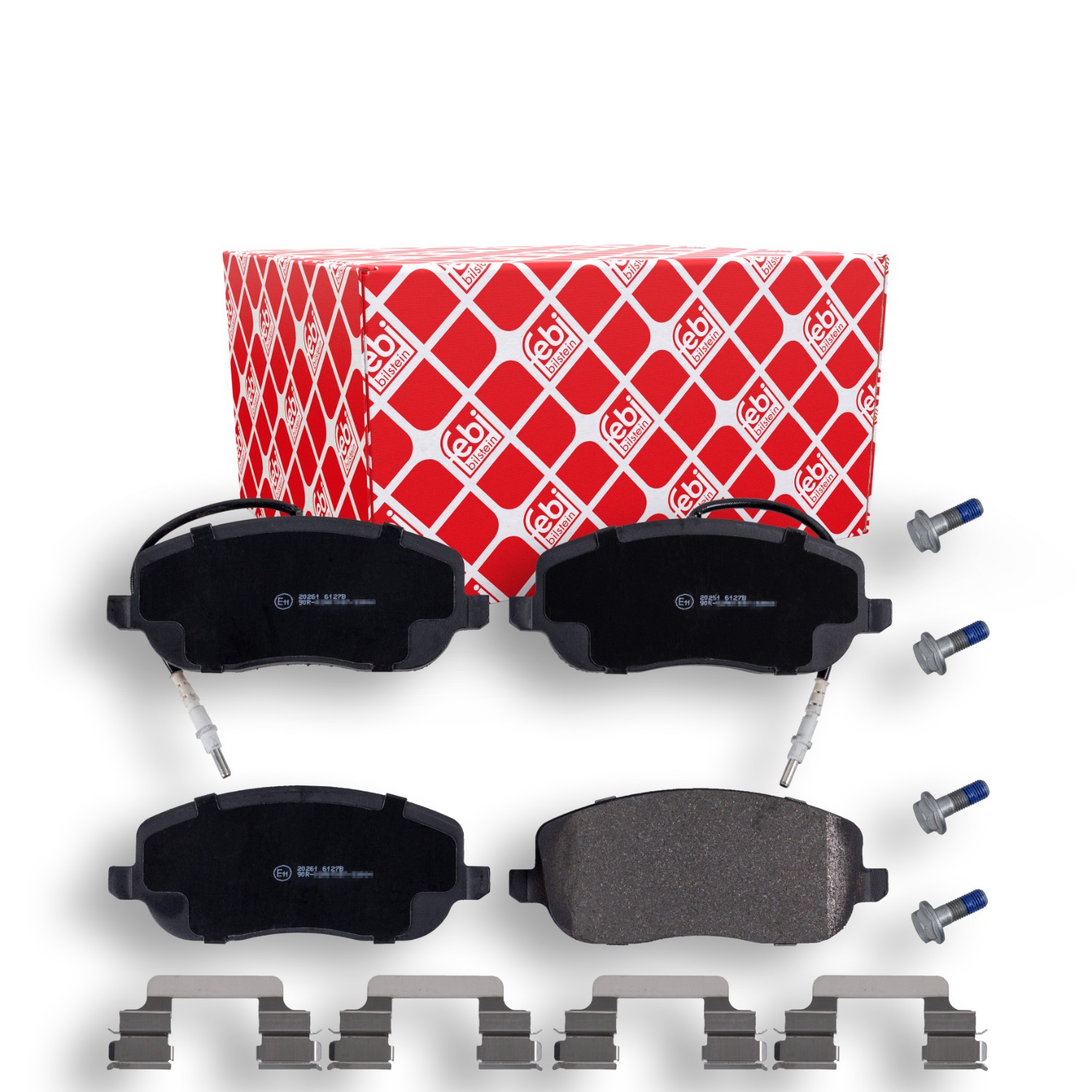 FEBI BILSTEIN Kit pastiglie freni 16827 FEBI BILSTEIN 16827 Pasticche dei freni CITROËN Jumpy II Camion pianale/Telaio originali prezzo