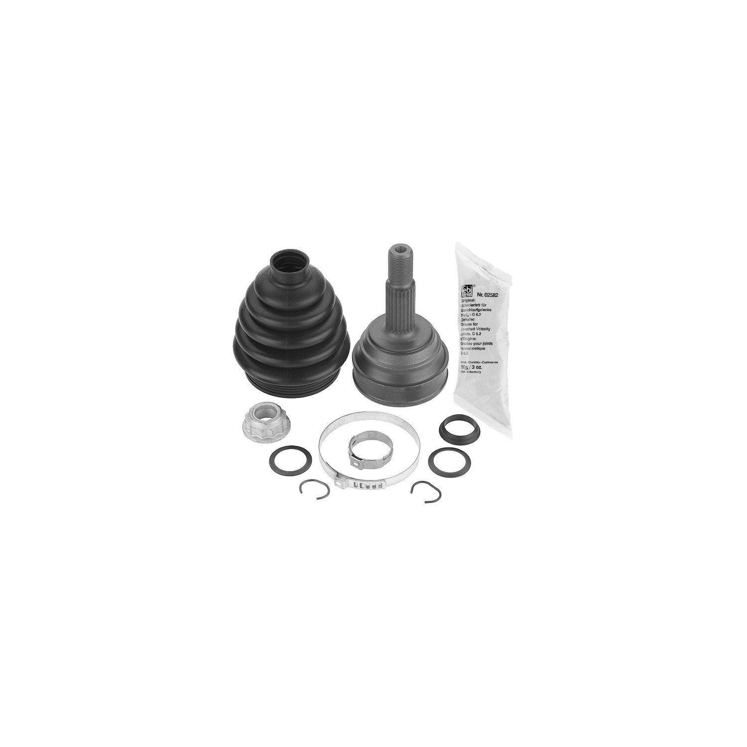 FEBI BILSTEIN Jeu de joints, arbre de transmission 17014 FEBI BILSTEIN 17014 Jeu de joints, arbre de transmission
