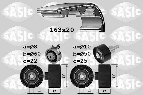 SASIC Zahnriemensatz 1756081 1756081 SASIC Zahnriemensatz VW Kosten