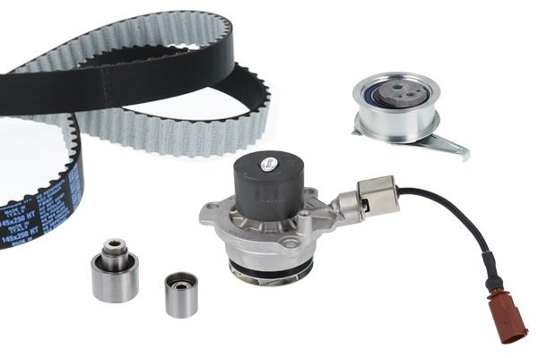 GRAF Σετ ιμάντα χρονισμού με αντλία νερού KP1360-2 KP1360-2 Σετ ιμάντα χρονισμού με αντλία νερού GRAF AUDI Q2