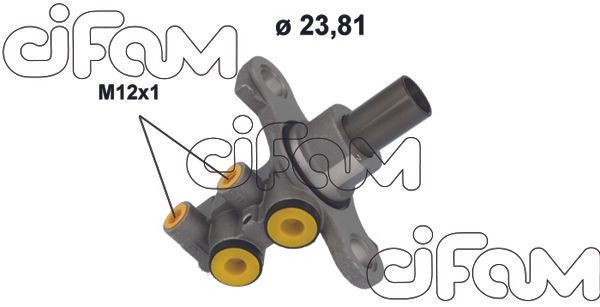 CIFAM Bremsehovedcylinder 202-1228 Hovedbremsecylinder CIFAM Opel SENATOR 202-1228