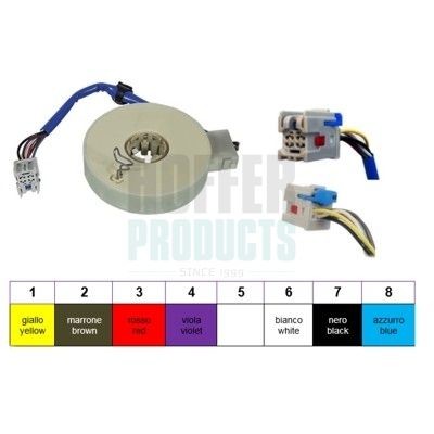 Lenkwinkelsensor HOFFER 93054 FIAT PANDA 2003 Lenkwinkelsensor HOFFER 93054
