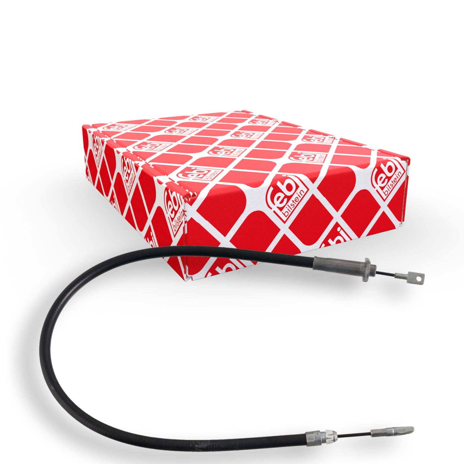 FEBI BILSTEIN Cabo de aço, travão de estacionamento 18118 Cabo de freio de estacionamento FEBI BILSTEIN Mercedes-Benz CLK 18118