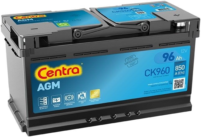 CENTRA Bateria de arranque CK960 CENTRA CK960 Bateria de arranque BMW F32 originais preço