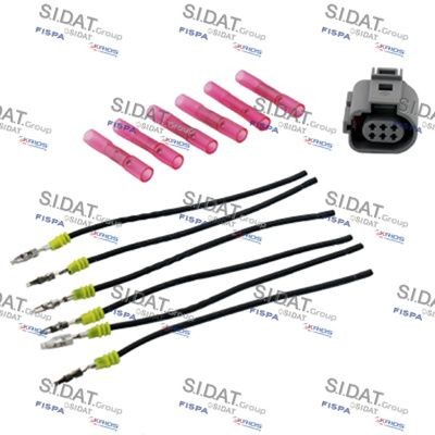 FISPA Kabelreparatieset, EGR-klep 405517 405517 Kabelset FISPA NISSAN JUKE