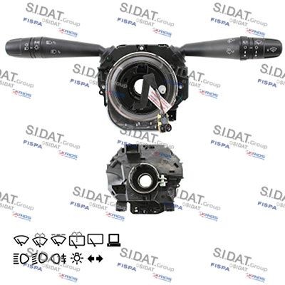 FISPA Rattstångsbrytare 431258 431258 FISPA blinkersspak FIAT 500
