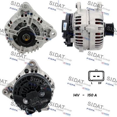 FISPA Alternatore A12BH0145 Costo Alternatore FISPA NISSAN A12BH0145